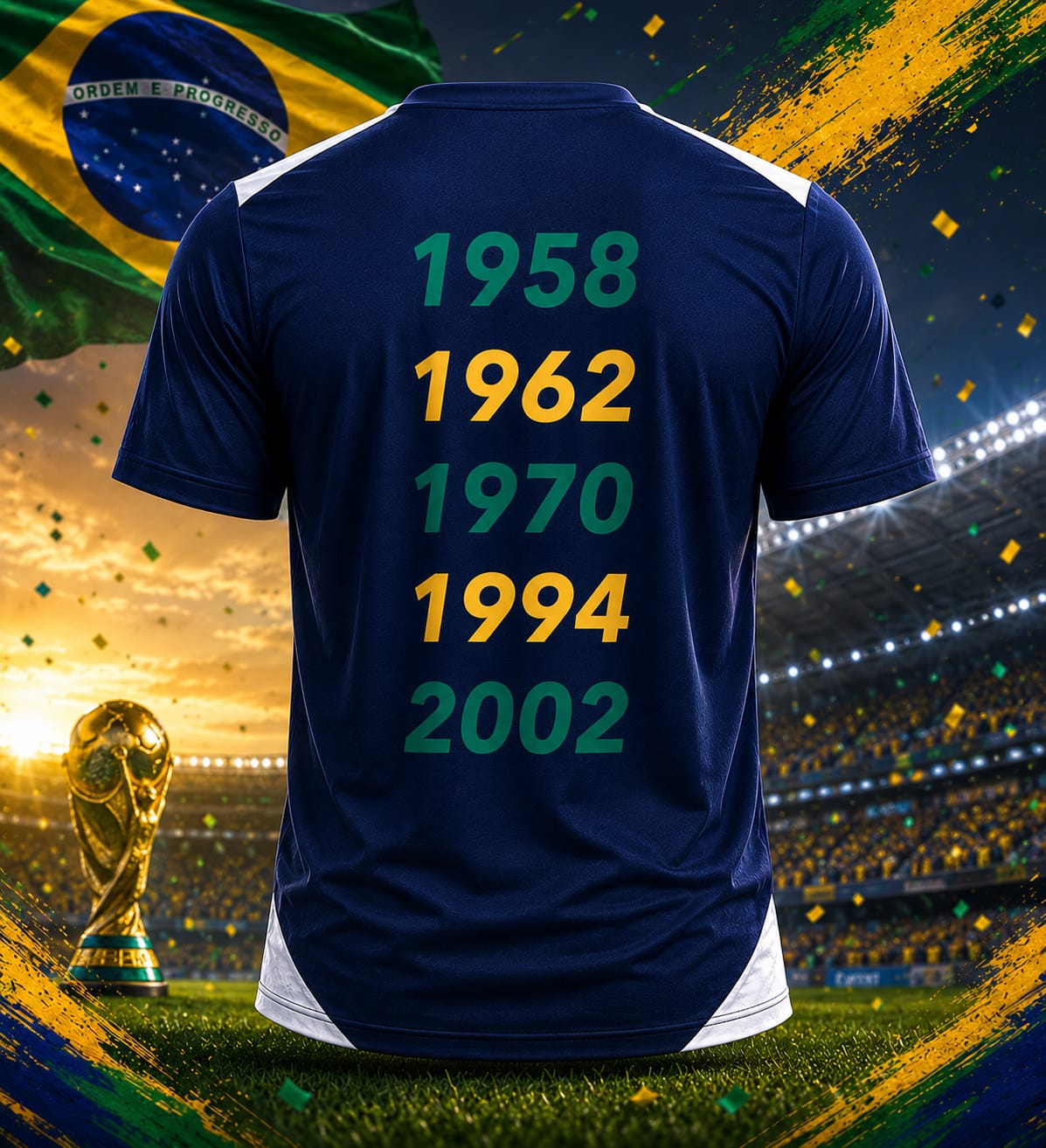 Brasil Tee Super Nine | Copa do Mundo 2026