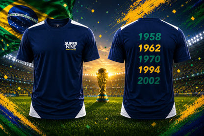 Brasil Tee Super Nine | Copa do Mundo 2026