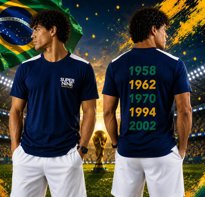 Brasil Tee Super Nine | Copa do Mundo 2026
